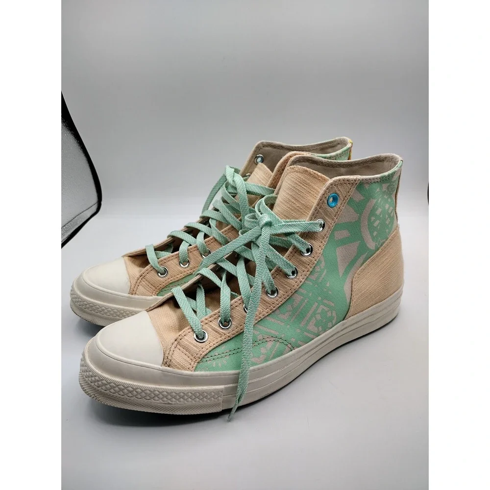 Converse Chuck 70 All Star Mi Gente Capsule White Onyx Sneakers Mens 12 - Picture 3 of 8
